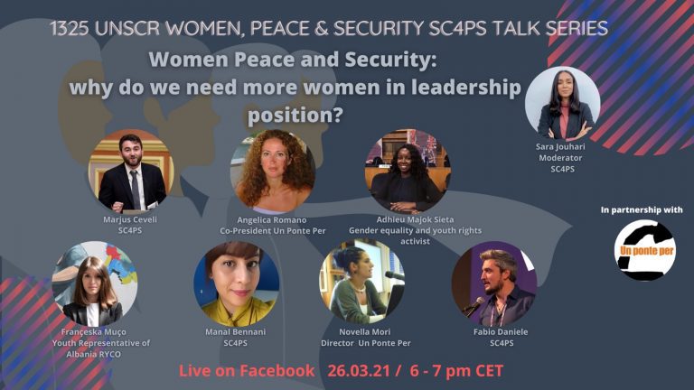 SCPS Talk Series – Why do we need more women in Leadership positions?