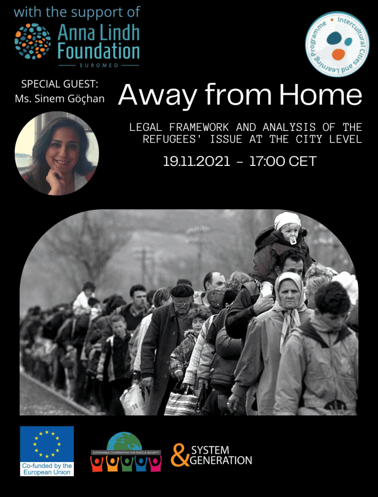 Away from Home Legal Framework and Analysis of the Refugees’ issue at the city level